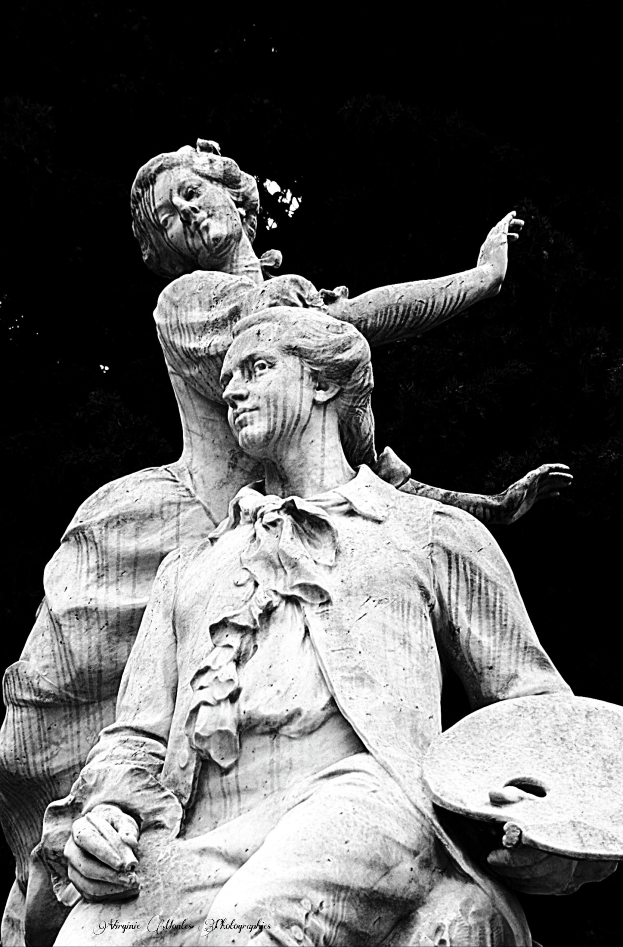 Statue Honoré Fragonard 